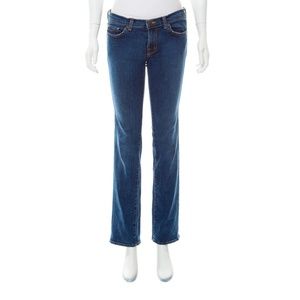 J Brand medium blue low-rise jeans size 6/29